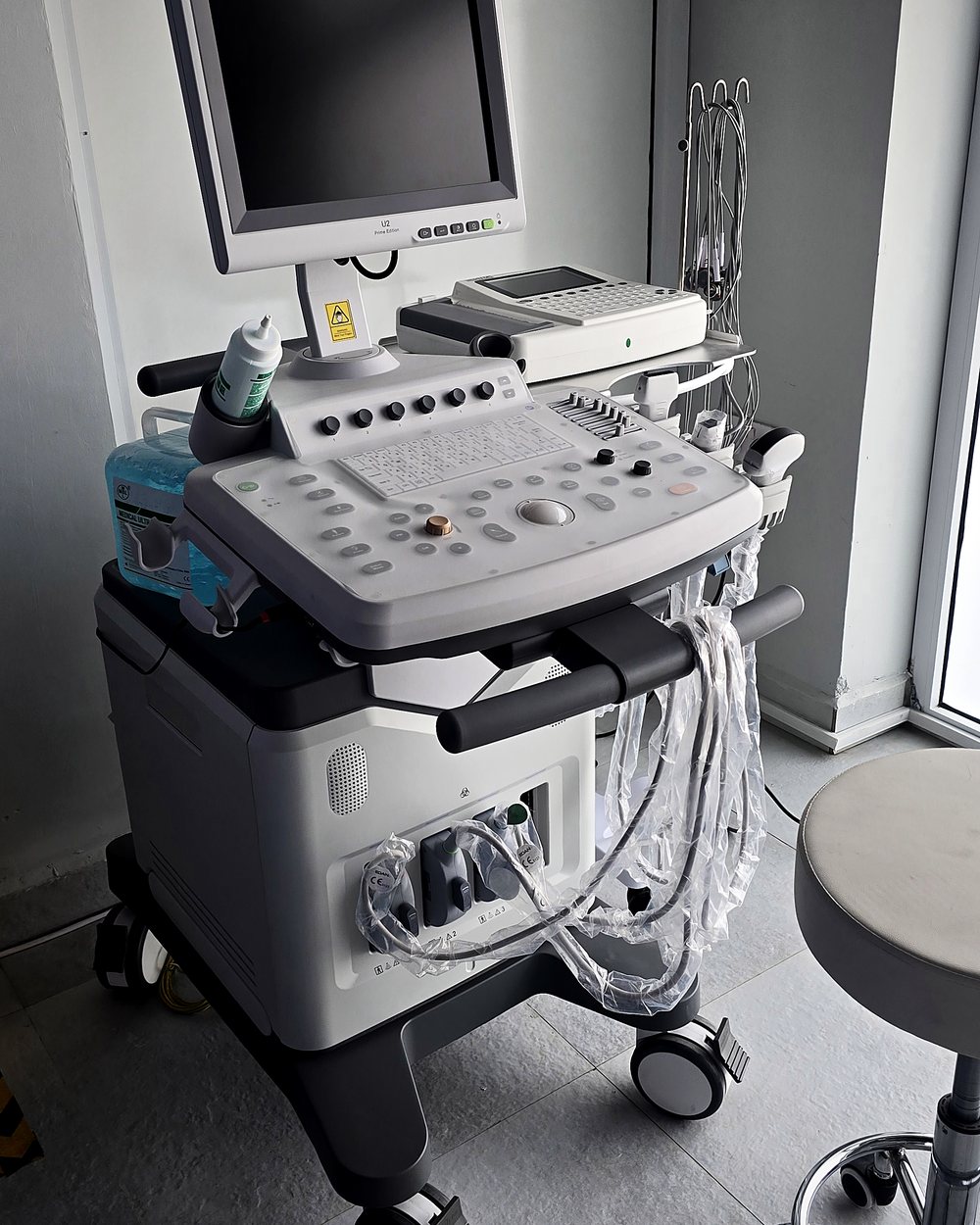 Ultrasound and ECG equipment at MacWish Medical Centre